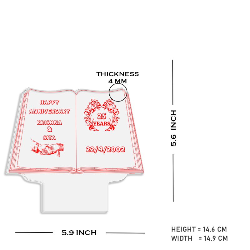 Couple Night lamp Customized Name and Date with multicolored